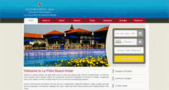 Desktop Screenshot of lapalmroyalbeachhotel.com